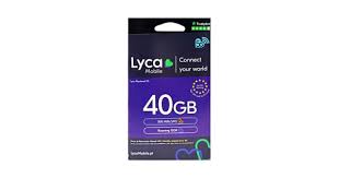 Lyca Mobile Sim 40 GB