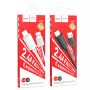 Hoco X88 Cratified PD20W Type-C to Lightning 2.4A Cable 1m White