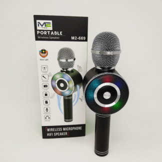 Microfone Wireless Bluetooth M2-669 - Black