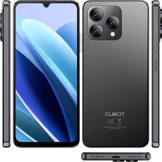 Cubot A40 12GB / 256GB (Black) – Unlocked Smartphone with 48MP Camera