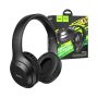 Hoco W30 Fun Move Wireless Headphones – Bluetooth 5.1 Over-Ear Headset with Mic, Black
