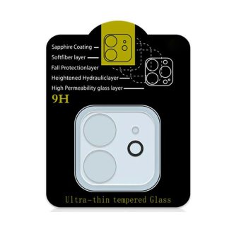 iPhone 11 / 12 Mini Camera Lens Protector – Transparent Tempered Glass