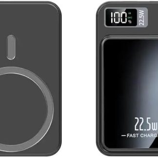 AceMax Magnetic Power Bank 5000mAh – 22.5W Fast Charging Portable MagSafe Battery Pack